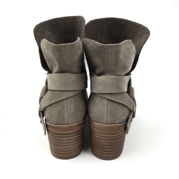 NEW UGG Elora Grey Suede Ankle Booties - Picture 7 of 8